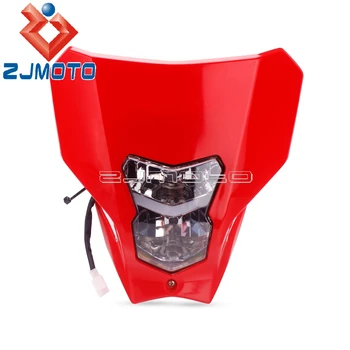 Supermoto Dirt Bike Emark LED Reflektor Svetlomet Vedúci Svetlo Na Honda, Yamaha, Kawasaki CRF450L CRF450XR CRF 250 450 125 2019-2020
