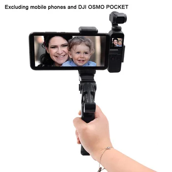 Rozšírené Držiaka Telefónu Mount Stabilizované Kamery Príslušenstvo Stick Svorkou na Tyč S Statív Gimbal Selfie Nástroj Pre DJI OSMO Vrecku
