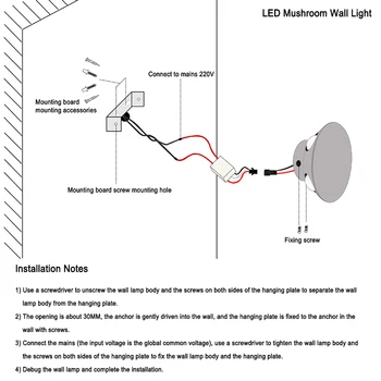 4W LED Hliníkové steny svetlo AC 85-265V Kolo nočná lampa spálňa Sconces Stenu Vnútorné Osvetlenie Zariadenie