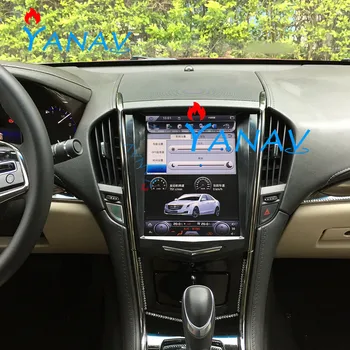 10.4 palcový Android Tesla Štýl vertikálne obrazovke GPS navigátor prehrávač Pre-Cadillac ATS roky 2013-2017 Bluetooth Rádio, Stereo WIFI /4G