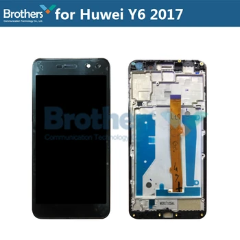 LCD Displej pre Huawei Y6 2017 LCD Displej pre Huawei Y6 2017 Dotykový Displej Montáž Bez Rám S Dotykovým Digitalizátorom. Testované Top