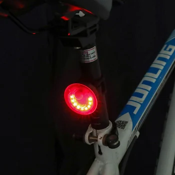 FTW Bicykel zadné svetlo s USB Nabíjateľné Požičovňa Chvost zadné Zadné Svetlo Nepremokavé Noc jazda na Bicykli Jazda Výstraha LED Lampa TL2471