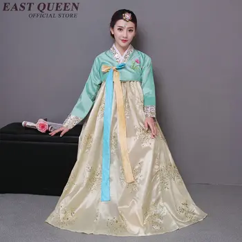 Nový Príchod kórejský Hanbok Vintage kórejský Tradičné Šaty Dámske Elegantné Ženy Hanbok kórejský Šaty KK030