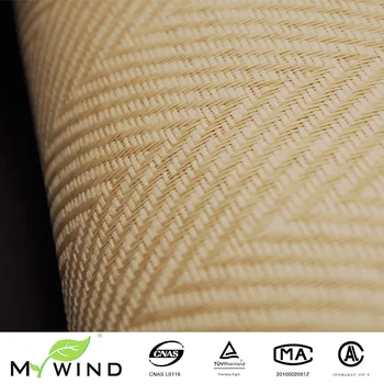 MYWIND Grasscloth Tapety Luxusný Prírodný Materiál Innocuity 3D Papier Väzbe Dizajn Tapety V Roll Decor Papier Peint