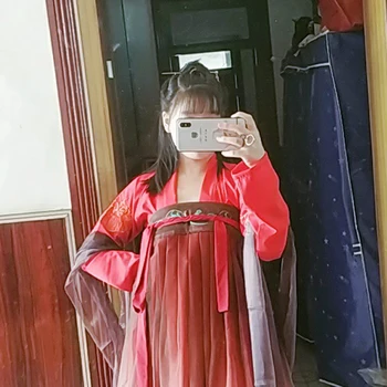 Tradičné Tanečných Kostýmov, Vyšívanie Hanfu Ženy folklórny Festival Oblečenie Čínsky Víla Šaty Fáze Rave Výkon Oblečenie DC4683