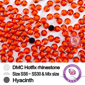 Hyacint DMC rýchlu Opravu Drahokamu Žehlička na Flatback Crystal Kamene na odevy DIY Odev, Príslušenstvo SS6 SS10 SS16 SS20 SS30