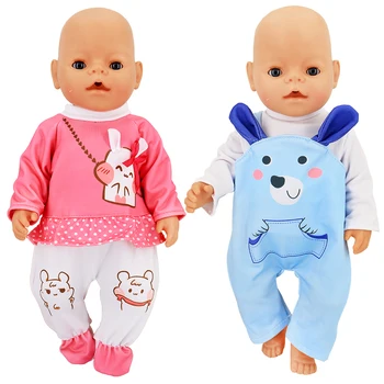 43 cm baby doll oblečenie králik celkovo 40 cm Bábika jumpsuit Nenuco y su Hermanita 18