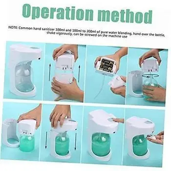 500 ml automatické indukčný snímač čerpadlo hands-free hands-free mydlo fľaše pre kúpeľne, kuchyne alebo hotel pultu
