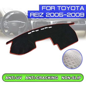 Auto Tabuli Mat Anti-špinavé Non-slip Dash Kryt Mat UV Ochrany v Tieni Toyota REIZ 2005 2006 2007 2008 2009