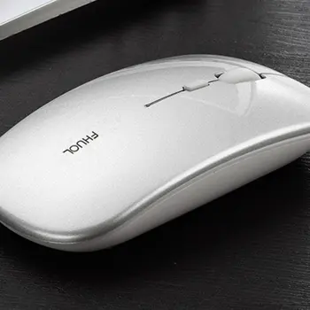 2.4 GHz Počítača, Myš, Dobíjacia Bezdrôtová Myš Tichý Typ Batérie Ultra Tenký USB Optická Myš Pre Notebook PC