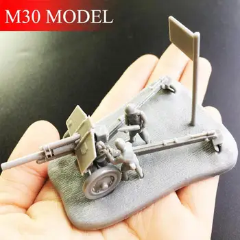 4D zmontované vojenské model 1/72 Sovietskeho M30 húfnice vojenské hračky model vojak delostrelectvo delo model