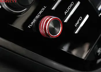 BJMYCYY Auto styling Automobile funkciu gombík dekorácie krúžok Pre Toyota Camry 2018