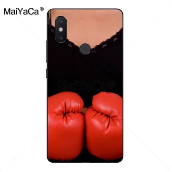 MaiYaCa Boxerské rukavice dievča box Luxusné telefóny, Príslušenstvo Prípade pre xiao mi 8se 6 pozn.2 note3 redmi 5 plus poznámka 4 5 kryt