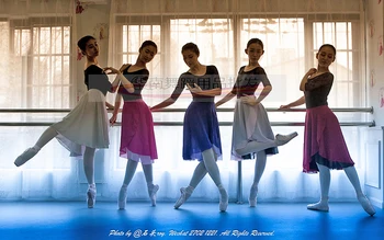 Dievčatá Balet Dance Sukne Dospelých, Tanečná Prax, Šifón Sukne Študentov Balet, Tanec Praxi Nosenie Učiteľa Dlhé Sukne D-0619