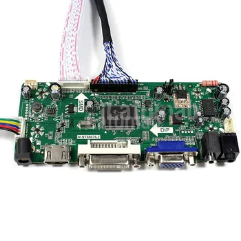 Latumab Nové LCD LED LVDS Radič Rada Driver kit pre LP141WX1 TLB5 HDMI + DVI + VGA