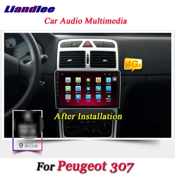 Auto Android Multimediálny Systém Pre Peugeot 307 2001 2011 2012 2013 Rádio GPS Navigácie Obrazovke HD DVR Jazdy Video Rekordér