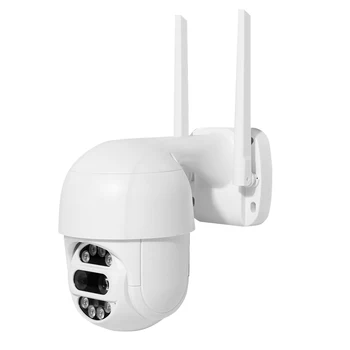 1080P PTZ IP Kamera Wifi Vonkajšia Speed Dome Bezdrôtový Wifi Bezpečnostné Kamery Duálny Objektív Siete CCTV Nočné Videnie