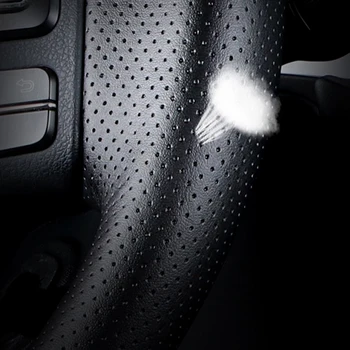 CarManGo Pre Lexus NX 200 300 300h na roky-2020 Auto Príslušenstvo Volant, Kryt Originálne Kožené Čalúnenie Šitie DIY Mat Pad Vankúš