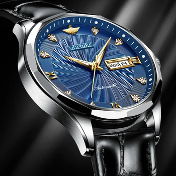 OUPINKE Swiss Automatické mechanické hodinky mužov Luxusné Obchodné Dropshipping Top Značky Hodiny Diamond Náramkové Hodinky Relojes Hombre