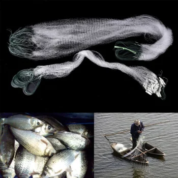 Rybárskeho Čisté Vrstvy Monofil Gill Rybárske siete s Plavák na Ryby Pasce Rede De Pesca Nylon Ryby Čisté Nástroje a Príslušenstvo