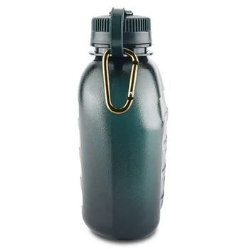 Plastové BPA Free Turistika Kempovanie 1L High-capacity Fľaša na Vodu Vonkajšia Športová Fľaša na Vodu S Popruh Nové 2020