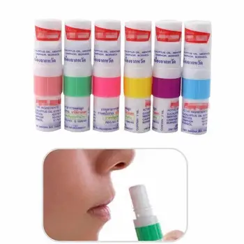 1pcs Thajsko Ba Xian Kadidlo Trubice Nos Mint Trubice Astma Osviežujúci Aroma Olejová Stick Mint Trubice Osviežujúci Mozgu Bar