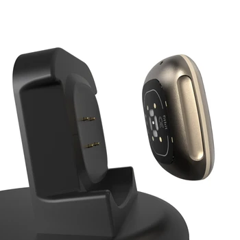 Nabíjací Dok Pre Fitbit Versa3/Zmysel pre Inteligentné Hodinky Nabíjačku Základňovej Stanice, Prenosné USB Sledovať Nabíjací Kábel Adaptéra