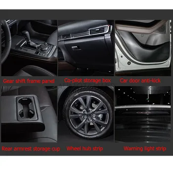 Dvere auta Anti-kop Nálepky Ochranný Kryt Nálepka Pre Mazda CX30 CX-30 2020 2019 Interiérové Úpravy Auto Dekorácie