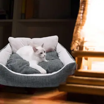 2020 Nové Pet Posteľ obojstranné Anti-slip Mačka, Pes Spánku Vankúš Mat