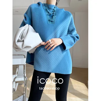 Nové tričko Malé vysokej klasické 100 jemné vlny fleece typ kabát zníženie veku ženy kabát s kapucňou, môžete prispôsobiť veľká veľkosť