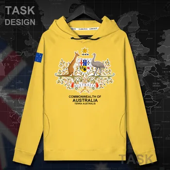 Commonwealth of Australia AUS Austrálsky AU pánske Jesenné s kapucňou, pulóvre hoodies mikina tenké streetwear hip hop oblečenie 20