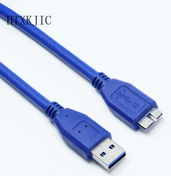 0,3 M-5,0 M USB 3.0 Male A Micro B Kábel Kábel Adaptéra Converter Pre Externého Pevného Disku HDD Vysoká Rýchlosť