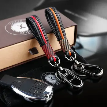 Auto Krúžok Keychain Keyring Kľúča Držiteľa vhodné na VW Golf 4 5 6 BMW E46 E39 E36 E60 Audi a3 a4 b6 b8 Mercedes w203 w204 w211 Atď