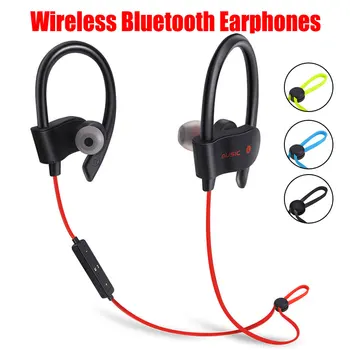 Potlačením hluku Športové Bluetooth Bezdrôtové Slúchadlá In-Ear Slúchadlá s Mikrofónom Pre iPhone 7 8 Xiao Sweatproof Stereo Slúchadlá
