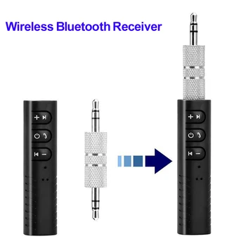 3,5 mm Jack, Aux Handsfree súprava do Bezdrôtovej komunikácie Bluetooth Bluetooth Prijímač Súprava Adaptéra Pre Slúchadlá Hudbu vo formáte MP3 Audio Receiver, Adaptér