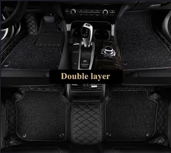 Vysoká kvalita! Vlastné špeciálne auto podlahové rohože pre Hyundai Creta 2020-nepremokavé dvojitej vrstvy, auto koberce, koberce pre Creta 2018