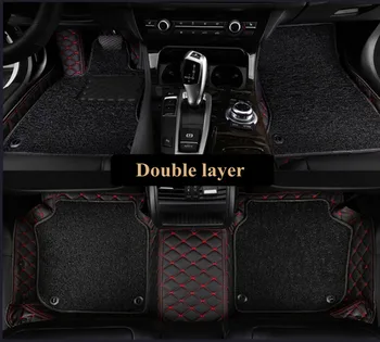 Vysoká kvalita! Vlastné špeciálne auto podlahové rohože pre Hyundai Creta 2020-nepremokavé dvojitej vrstvy, auto koberce, koberce pre Creta 2018