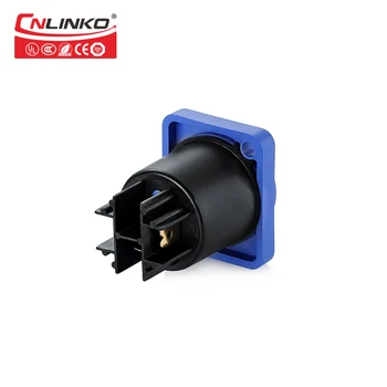Cnlinko Powercon Konektor M24 3 Pin 500V 20A DC Video Audio Konektor Vodotesný IP67 pre LED Panel Priemyselné Konektor Kábla