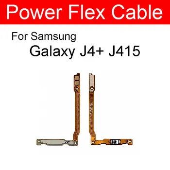 Sily a Objemu Flex Kábel Pre Samsung Galaxy J4+ J4 Plus J4Plus SM-J415F J415F Hlasitosti Tlačidlo Prepínač Power Control Flex Páse s nástrojmi