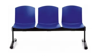 Posteľ VYTIAHNUŤ, 3 sedadlá kryt z polypropylénu (9 farieb na výber)