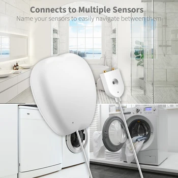 WiFi Smart Detektor Úniku Vody Snímač Tuya/Smart Život APP DIY Alarm, Diaľkové Push Smart Home povodne Snímač Automatizácie Moduly