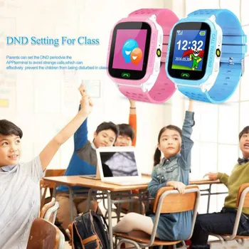 Smart Hodinky pre Deti Sledovať Vonkajšie Športové W16 Anti Stratené Dieťa GPS Tracker Hodinky Dotykový Displej Inteligentný Hodiny Deti Smartwatches