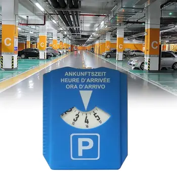 Parkovanie Disk Časovač, Hodiny, Čas Príchodu Displej Modrý Plast Parkovanie Čas Nástroje Prenosné Parkovanie Časovač Hodiny