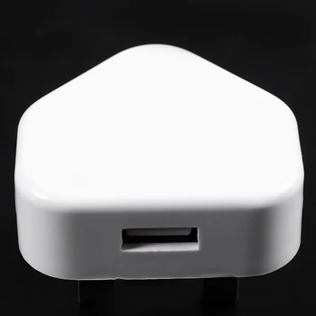 Univerzálna Usb Uk Plug 3 Pin Wall Nabíjací Adaptér S Usb Porty Cestovné Nabíjačky Pre Nabíjanie Ipad Telefón