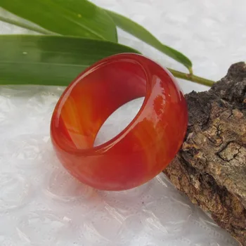 Prírodné sardonyx prst prsteň Vietor mužské a ženské Čínske jade krúžok rozšírili skutočné špeciálne