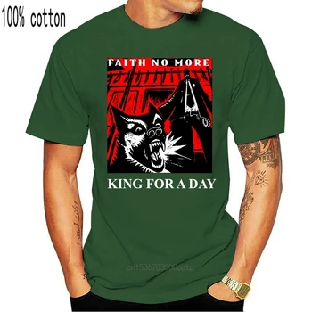 T Shirt Mens Módne Mužov Viery Žiadne Ďalšie Kráľ Na Deň 1995 Psa Obal Inšpirovaný Čierne Tričko