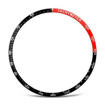 Oceľový Rám Krúžok Kovový Kryt pre samsung Galaxy Sledujte 3 45mm 41mm popruh Lepidlo DXAC