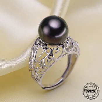 Nové Módne Trendy Šperkov Príslušenstvo S925 Mincový Striebro Prsteň Nastaviteľný Krúžok Drahokamu Prstene Pre Ženy, Jemné Šperky