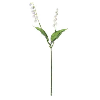 1PC Mini Umelé Bell Orchidea, Kvet Pobočky Skutočný Dotyk Plastové Falošné Kvetinový Vodné Rastliny Home Party, Svadobné, Kvetinové Dekorácie