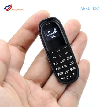 Veľkoobchod pric 5 ks/veľa AEKU KK1 ruskej/anglická Klávesnica Nízke vyžarovanie Bluetooth Komunikátor s Kamerou Mini Mobil PK BM50 BM70